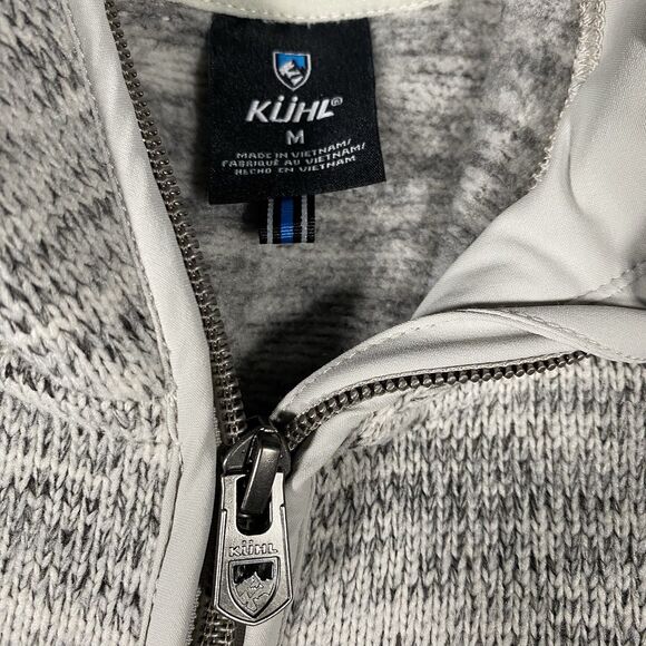 Kuhl Ascendyr Hoodie Jacket Women's Sz M Gray Full Zip Pockets Outdoor Hiking - Picture 3 of 11